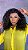 Peruca Lace Front Cabelo Humano Cacheado Candy 2 Castanho Escuro - Imagem 2