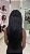 Peruca Lace Front Cabelo Humano Violet 28 Castanho Escuro - Imagem 4