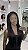 Peruca Lace Front Cabelo Humano Violet 28 Castanho Escuro - Imagem 6