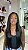 Peruca Lace Front Cabelo Humano STW 13X4 75cm Castanho Escuro - Imagem 1