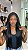 Peruca Lace Front Cabelo Humano STW 13X4 75cm Castanho Escuro - Imagem 2