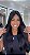 Peruca Fina Cabelo Humano Silk Top Nívea - Preto 60 cm - Imagem 5