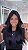 Peruca Fina Cabelo Humano Silk Top Nívea - Preto 60 cm - Imagem 1