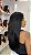 Peruca Fina Cabelo Humano Silk Top Nívea - Preto 60 cm - Imagem 8
