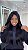 Peruca Fina Cabelo Humano Silk Top Nívea - Preto 60 cm - Imagem 3
