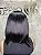 Peruca Lace Front Cabelo Humano Bob Francesca Franja Italiana - 1B - Imagem 4