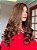 Peruca Lace Front Cabelo Humano Longo Mechas - Imagem 5