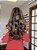 Peruca Lace Front Cabelo Humano Longo Mechas - Imagem 3