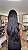 Peruca lace front 13x3 fibra futura premium Longa Marcelly Preta ( TELA CORTADA) - Imagem 8