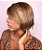 Peruca luxo cabelo humano brasileiro Drica 308 loiro dourado escuro - Imagem 3