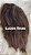 M Peruca luxo cabelo humano brasileiro Drica 308 luzes finas - Imagem 2