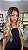 Peruca lace front fibra premium Talita Corin mechas - Imagem 1