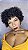 Peruca cabelo humano Afro Lady Preta - Imagem 10