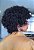 Peruca cabelo humano Afro Lady Preta - Imagem 7
