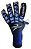 Luva de Goleiro Viron Quantum Preta/Azul - Imagem 1