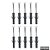 Kit Parafuso Phillips 40mm com Bucha 6" (10 Peças) - Imagem 1