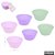 Forma Cupcake Silicone Colorida 6un - Imagem 1
