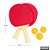 Kit Raquete Ping Pong com Bolinhas para Lazer - Imagem 1