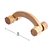 Massageador Manual Madeira Roller Relaxamento - Imagem 1