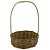 Cesta Bambu Alça Fraldeira Trançada 20x32cm - Imagem 1