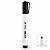 Marcador para Quadro Branco BRW Preto Ponta 1,5mm - Imagem 1