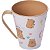 Caneca Capivara Decorada Fun Plasútil 360ml - Imagem 1