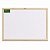 Quadro Branco Moldura Madeira 60x40cm Magitel para Recados e Anotações - Imagem 1