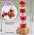 Madeira - FAROL DE MONTAR MONTESSORI  - 27cm Altura - Imagem 8