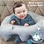 ASSENTO PARA BEBÊ – POLTRONA BABY CHAIR – ALMOFADA VERDE / AMARELA - Imagem 4