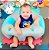 ASSENTO PARA BEBÊ – POLTRONA BABY CHAIR – ALMOFADA VERDE / AMARELA - Imagem 9