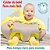 ASSENTO PARA BEBÊ – POLTRONA BABY CHAIR – ALMOFADA ROSA / CINZA - Imagem 6