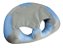 ASSENTO PARA BEBÊ – POLTRONA BABY CHAIR – ALMOFADA CINZA / AZUL - Imagem 4