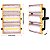 REFLETOR DE LED FLOOD LIGHT 300W LINEAR TORRE IP68 6000K - Imagem 1