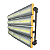 REFLETOR LINEAR DE LED 1600W BRANCO DIRECIONAVEL IP68 - Imagem 1