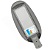 Luminaria Pública LED 200w 120lm/w SMD INMETRO 5 Anos 3000K - Imagem 1