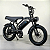 BICLETA ELETRICA V9 MAX 1000W 60KM AUTONOMIA BATERIA LITIO 48V 15.6Ah - Imagem 2