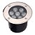 Balizador Spot de Led 7W para Deck Piscina Branco Quente Bivolt - Imagem 1