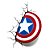 Luminária 3D Light FX Marvel - Escudo Capitão América - Imagem 6