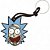 Chaveiro Rick & Morty - Rick - Imagem 1