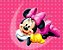 Quadro de Metal 26x19 Disney - Minnie Rosa - Imagem 1