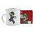 Caneca Metal Agata 500ml Super Mario - Luigi - Imagem 1