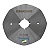DISCO OCTAVADO 4" POLEGADAS - W100 - WESTAMAN - REF 692 - Imagem 1