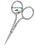 TESOURA DE BORDAR MUNDIAL CURVA CR3724 4" - REF 815 - Imagem 1