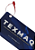 TRAVA ANEL VERMELHO 175MM - PACOTE 1000 LACRES - ETIQ PLAST - REF 650 - Imagem 2