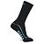 Meia Rikam Performance Cano Médio Compressão Fio Emana® Masculina Preta - Imagem 2