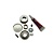 Conjunto de Polia do Motor - CL50 / CL52 (Robot Coupe) - Imagem 4