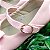 Sapatilha Lançamento Verniz Rosa com detalhes em dourado e aplique de laço e borboleta com glitter - Imagem 8
