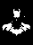 Camiseta  Silhueta Homem Morcego #:) - Imagem 2