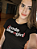 Camisa Code Like a Girl Preta - Imagem 3