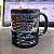 Caneca Docker Commands Cheat Sheet preta - Imagem 3